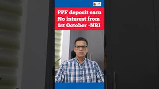 PPF Deposits earn no interest from 1st October  NRI ppf ppfnri postofficedeposit [upl. by Eileek324]