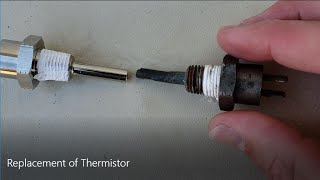 Pentair Mastertemp 400 Replacement of Thermistor [upl. by O'Dell]