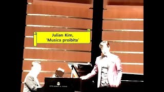 Julian Kim 김주택 ‘Musica proibita’Italian amp Korean Subs 가사번역자막 이탈리아나 [upl. by Leith91]