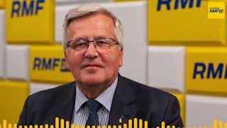 Bronisław Komorowski Wspólnota w Polsce możliwa jeśli Kaczyński zniknie z polityki [upl. by Edras]