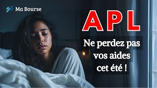 APL  Ne perdez pas vos Aides au Logement cet été [upl. by Nylanaj]