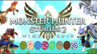 Monster Hunter Stories 2 The Complete Egg Location Guide [upl. by Oremodlab]