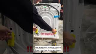 Haier Washing Installation Video [upl. by Siro880]