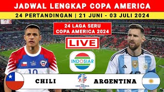 RESMI❗Jadwal Lengkap Copa America 2024 Live Indosiar  Fase Grup Copa America 2024 [upl. by Hawley]