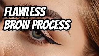 The Secret Process Behind Perfect Eyebrow Tattoos [upl. by Allenrac589]