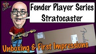 Fender Player Series Strat Unboxing amp First Impressions [upl. by Chrysler]