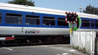 165 PAssing over a level crossing heading for Marlow [upl. by Airemat175]