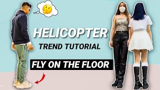 Helicopter helicopter Tiktok Tutorial  How to Do Fazlija  Helikopter Tiktok Trend [upl. by Etiuqram]