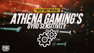 ATHENA Gaming’s 2023 GYRO SENSITIVITY SETTING REVEAL😱 [upl. by Kane]