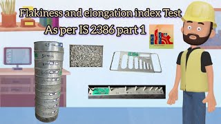 Flakiness and Elongation index test in Hindi [upl. by Salb]