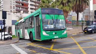 Transantiago buses Caio Mondego LAH y HA [upl. by Owain]