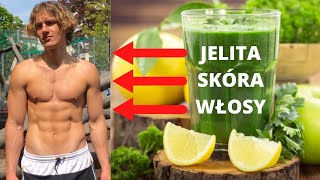 Pij ten zielony szejk codziennie 🥑 🍌 🌿 Zdrowie dla Jelit Skóry Włosów  30g Białka Roślinnego [upl. by Phelgen926]