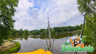 Wakala  4K OnRide POV  🇧🇪 Bellewaerde Park [upl. by Belldame]