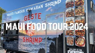 MAUI FOOD TOUR 2024 [upl. by Mar]