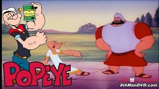 POPEYE THE SAILOR MAN Greek Mirthology 1954 Remastered HD 1080p  Jackson Beck Jack Mercer [upl. by Lisette]