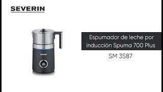 SEVERIN Espumador de leche por inducción Spuma 700 Plus SM 3587 [upl. by Alamat]