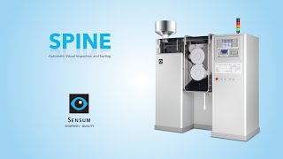 Sensum  SPINE  Automatic Visual Inspection Machine [upl. by Eilla]