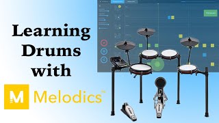 11 Days of learning drums using Melodics Beginner Drummer [upl. by Horan]