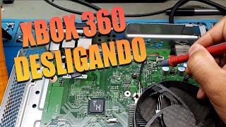 XBOX 360 DESLIGANDO COMO ARRUMAR ON  OFF [upl. by Obeng]