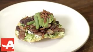 Heirloom Bean Tostada  Making the Most in the Kitchen [upl. by Mariel]