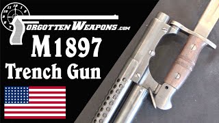 Peak American the Winchester 1897 Trench Gun in WW1 [upl. by Rexer]