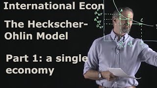 International Economics The HeckscherOhlin model of trade Part1  a single country [upl. by Losiram46]