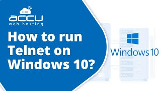 How to run Telnet on Windows 10 [upl. by Willman]