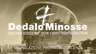 DEDALO MINOSSE 201617 17 SEGNALAZIONE PROVINCIA DI VICENZA [upl. by Atila]