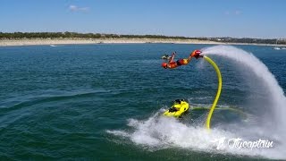 Flyboard Tricks SUPERMAN in slow motion by Damone Rippy amp Flycaptain [upl. by Muna660]