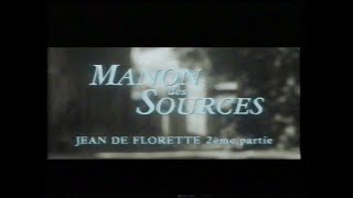 Manon des Sources Australian VHS Opening RoadshowPremiere 1992 [upl. by Carolynne]