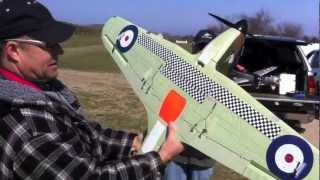 Hobbyzone Hawker Hurricane 25e Eflite Horizon Hobby [upl. by Gnilyarg]