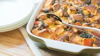 MakeAhead Breakfast Casserole Hasslefree Holiday [upl. by Llemaj]