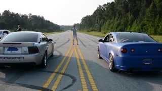 LS1 Camaro on Spray vs Kenne Bell Cobra vs Turbo swapped Cobalt SS [upl. by Nedda]