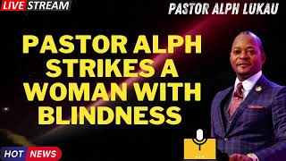 Pastor Alph Strikes A Woman With Blindness Pastor Alph Lukau [upl. by Retsevel566]