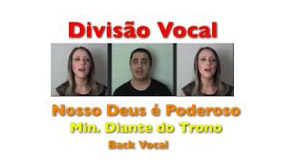 Divisão Vocal  Nosso Deus é Poderoso  Tutorial de Harmonia Vocal [upl. by Acilegna]