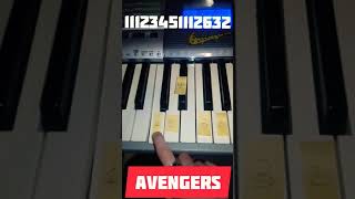 Avengers Theme Song  Piano Tutorial [upl. by Shiller]