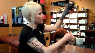 How to Blow Dry Your Bangs  James Anthony Salon [upl. by Schroer]