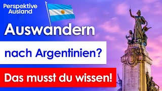 Argentinien für Auswanderer Traumhaft schön und gastfreundlich [upl. by Nareht654]