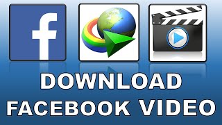 How to Download Facebook Video Using IDM [upl. by Aivatnohs]