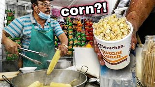 INSANE Street Ramen  Mexican Street Food  Elotitos Esquites PREPARADOS  Tipping 100 dollars [upl. by Lladnarc]