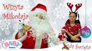 👶🏽 BABY BORN 🎅WIZYTA MIKOŁAJA 🎁 PREZENTY OD MIKOŁAJA [upl. by Rbma]