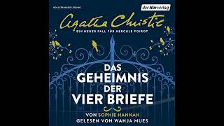 Agatha Christie Das Geheimnis der vier Briefe Hörbuch [upl. by Alauqahs364]