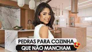 6 PEDRAS PARA BANCADA DE COZINHA QUE NÃO MANCHAM [upl. by Briney]