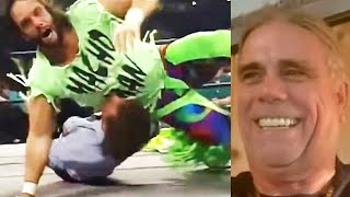 Secrets revealed WCW Referee exposes Macho Mans drinking [upl. by Pfeffer]