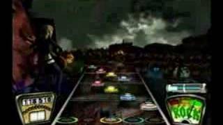 Guitar Hero 2 Custom Song Through the Fire and the Flames [upl. by Okiram]