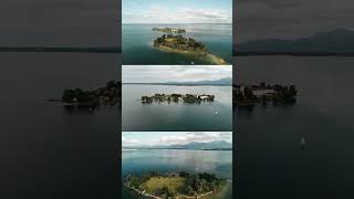 The beautiful Chiemsee Lake in Bavaria Germany 🌊🇩🇪 chiemsee lake babaria germany drone [upl. by Ffej551]