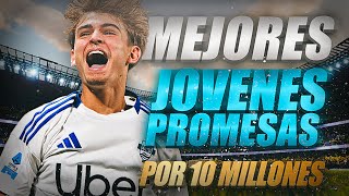 LAS MEJORES JÓVENES PROMESAS PARA COMPRAR EN MODO CARRERA FC 25 Y SUBIRLES POR ENCIMA DE 90 DE MEDIA [upl. by Spragens]