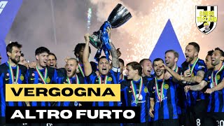 CHE VERGOGNA Furto in Supercoppa e Calcio Italiano finito [upl. by Attelrak]