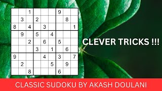 A CLASSIC SUDOKU TO WITNESS MANY BEAUTIFUL TRICKS [upl. by Kwasi]