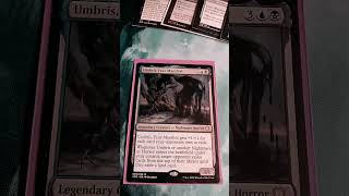 Umbris Fear Manifest commander deck What should I add  mtg magicthegathering cardgame [upl. by Ahsiekam]